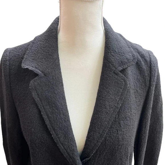 J.Jill Black Wool/Viscose Blend Blazer Size X-Small - Picture 2 of 15